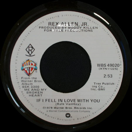 Rex Allen, Jr. - If I Fell In Love With You / Pick Up The Pieces side A