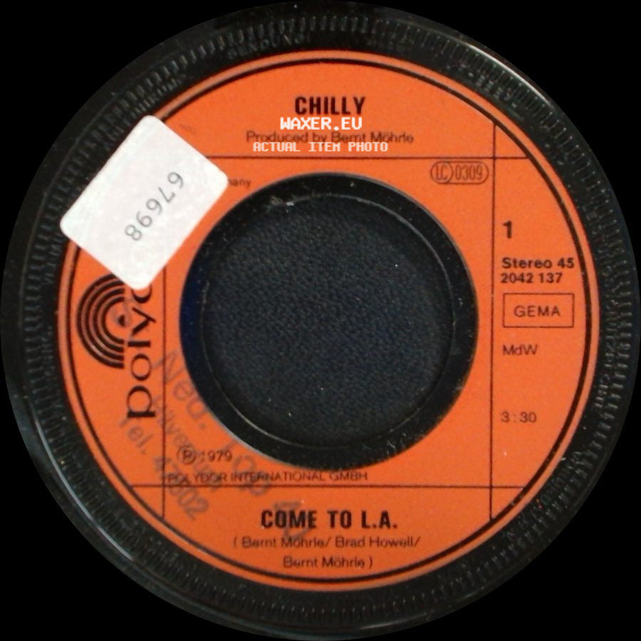 Chilly - Come To L.A. / Get Up And Move side A