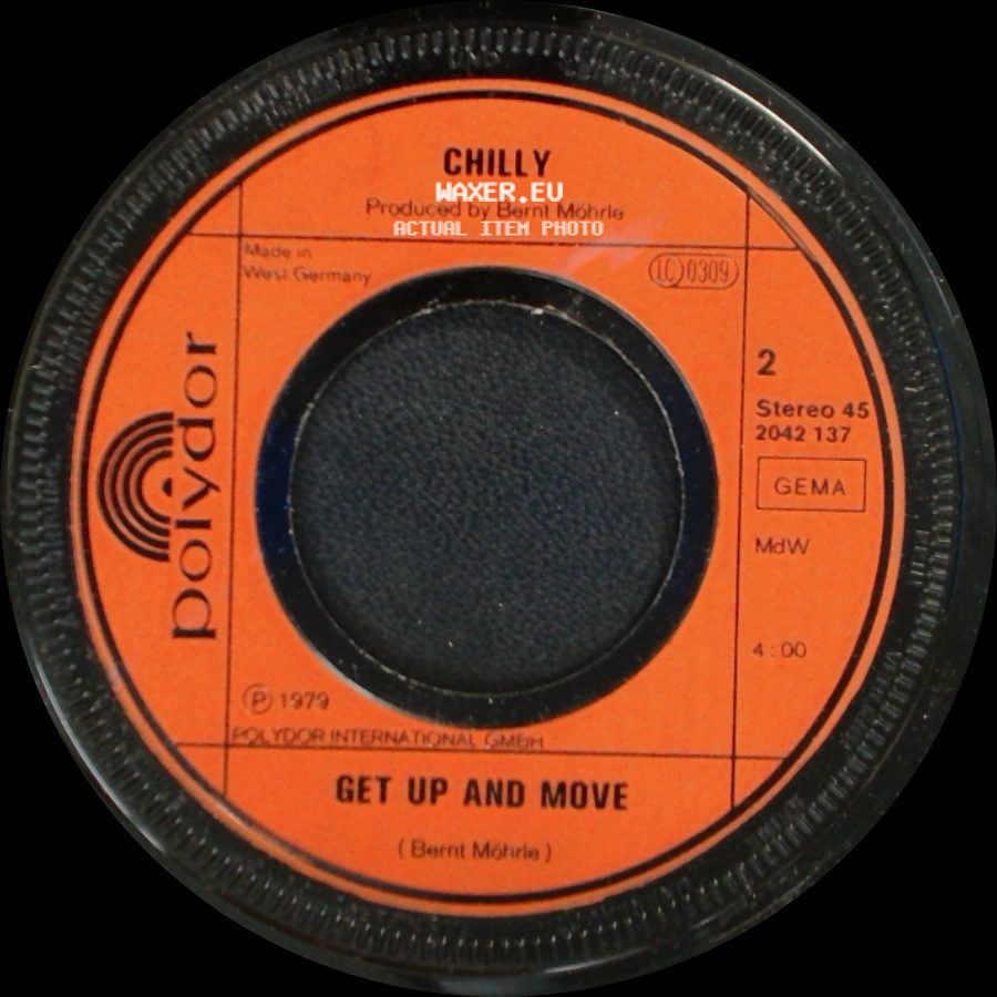 Chilly - Come To L.A. / Get Up And Move side B