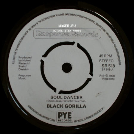 Black Gorilla - Soul Dancer / Down Town Safari side A