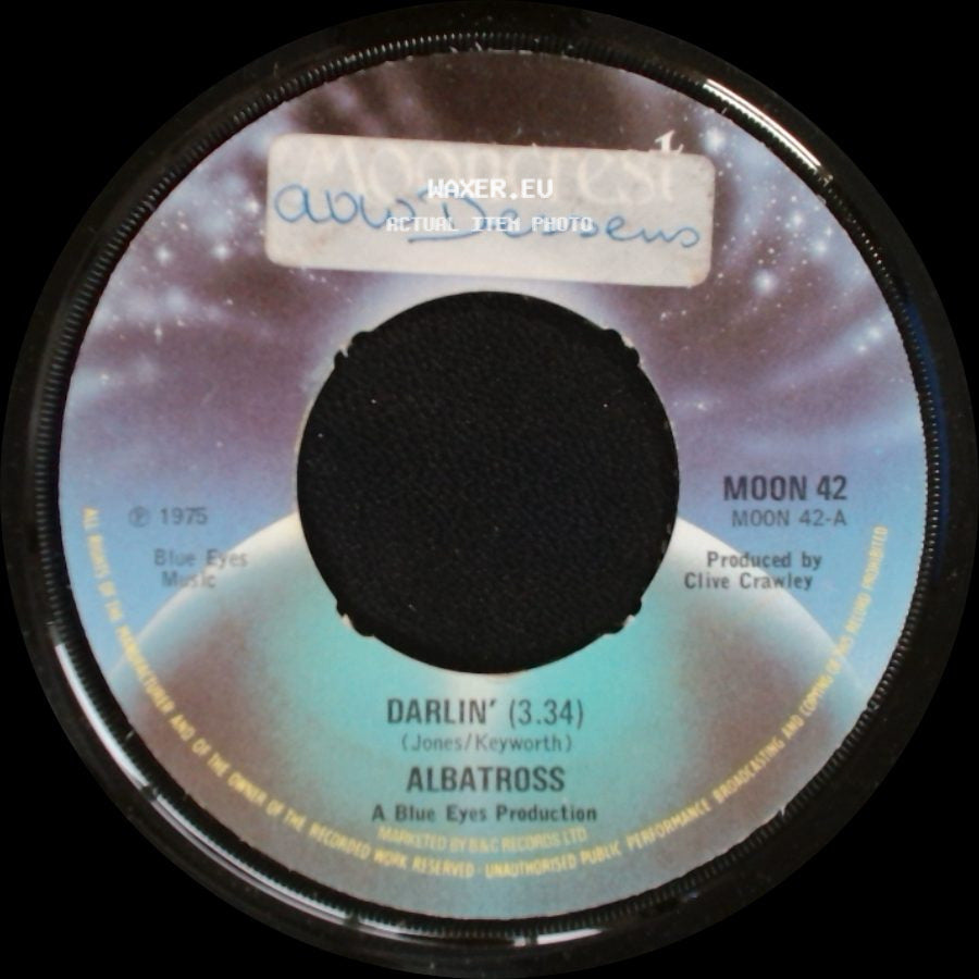 Albatross - The Band Played On / Darlin' side B
