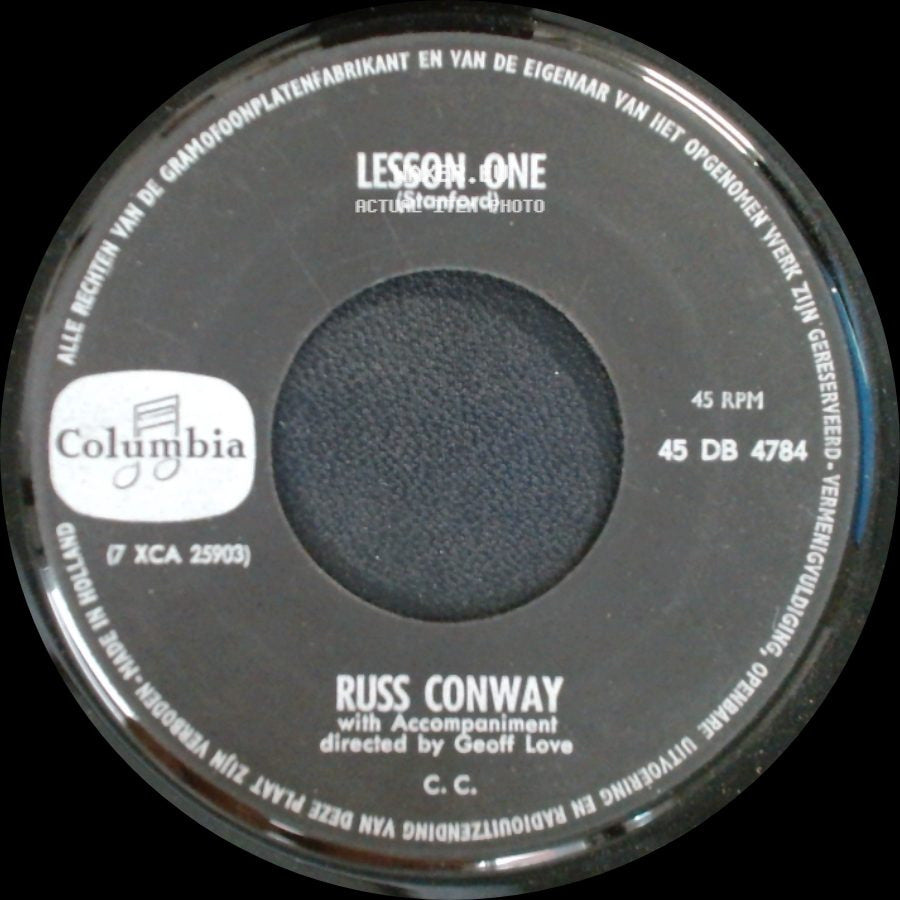 Russ Conway - Lesson One / Angelo (Stanford) side A
