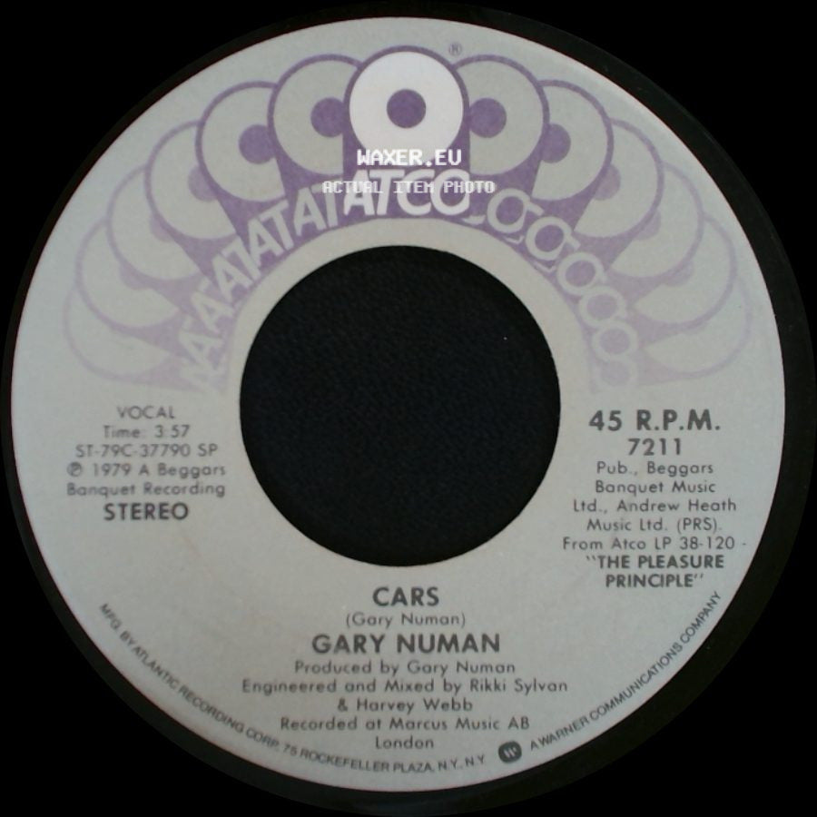 Gary Numan - Metal / Cars side B