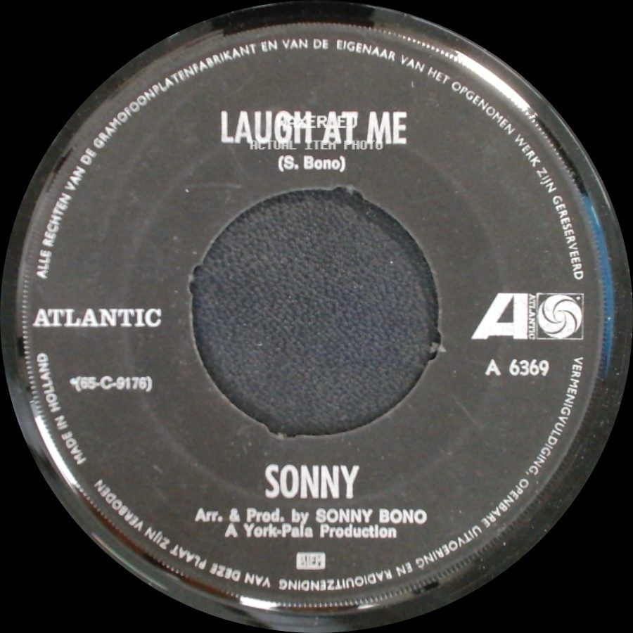 Tony's Group / Sonny - Tony / Laugh At Me side B
