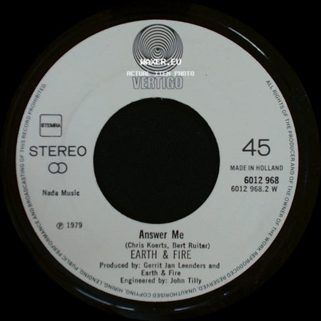 Earth & Fire - Answer Me / Weekend side A