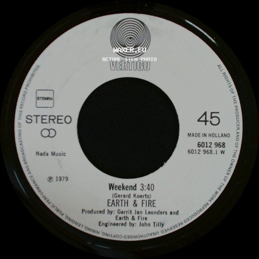 Earth & Fire - Answer Me / Weekend side B