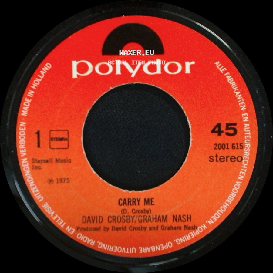 David Crosby/Graham Nash - Carry Me / Mama Lion side A