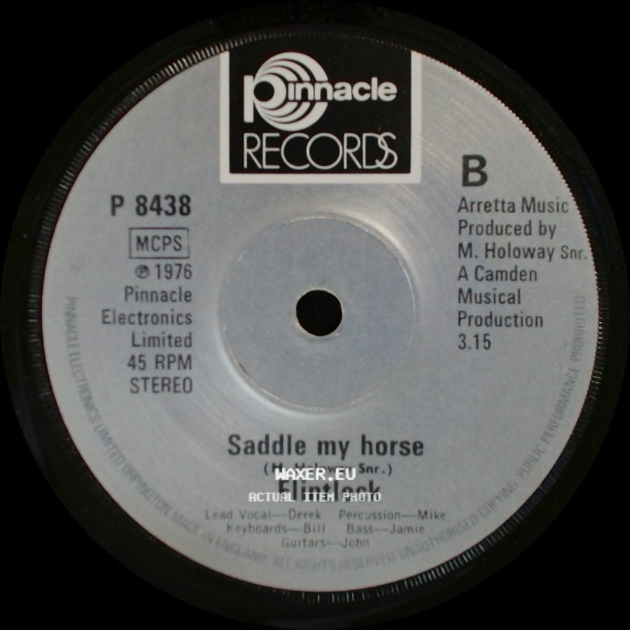 Flintlock - Saddle My Horse / Russian Roulette side A