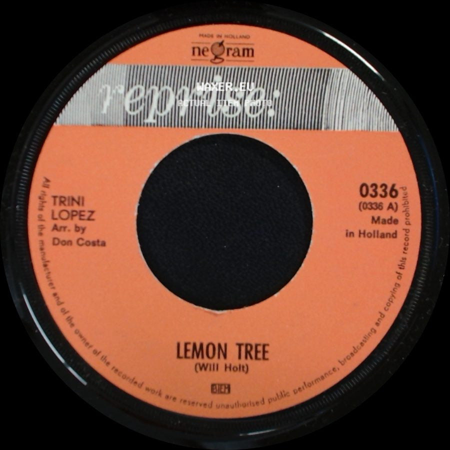 Trini Lopez - Lemon Tree / Pretty Eyes side A