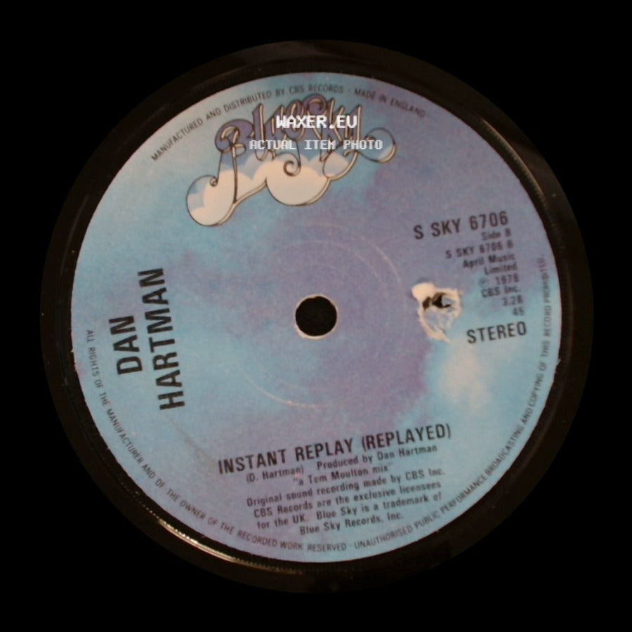 Dan Hartman - Instant Replay / Instant Replay (Replayed) side B