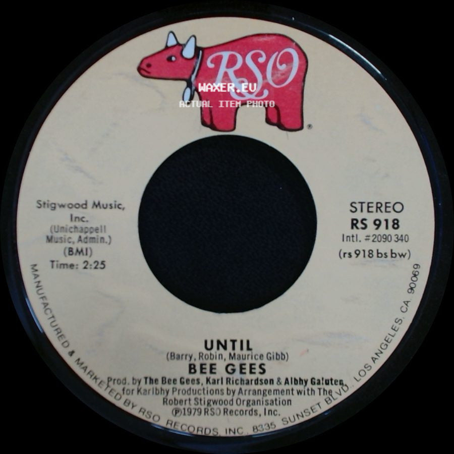 Bee Gees - Until / Tragedy side A