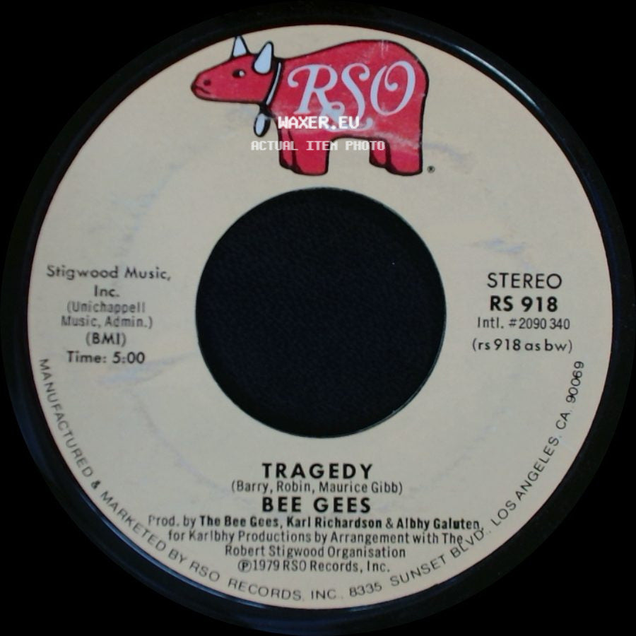 Bee Gees - Until / Tragedy side B