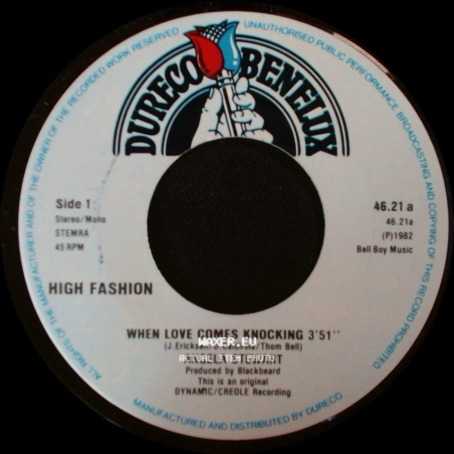 Dean Frazer / Angela Stewart - Love Come Knocking / When Love Comes Knocking side B