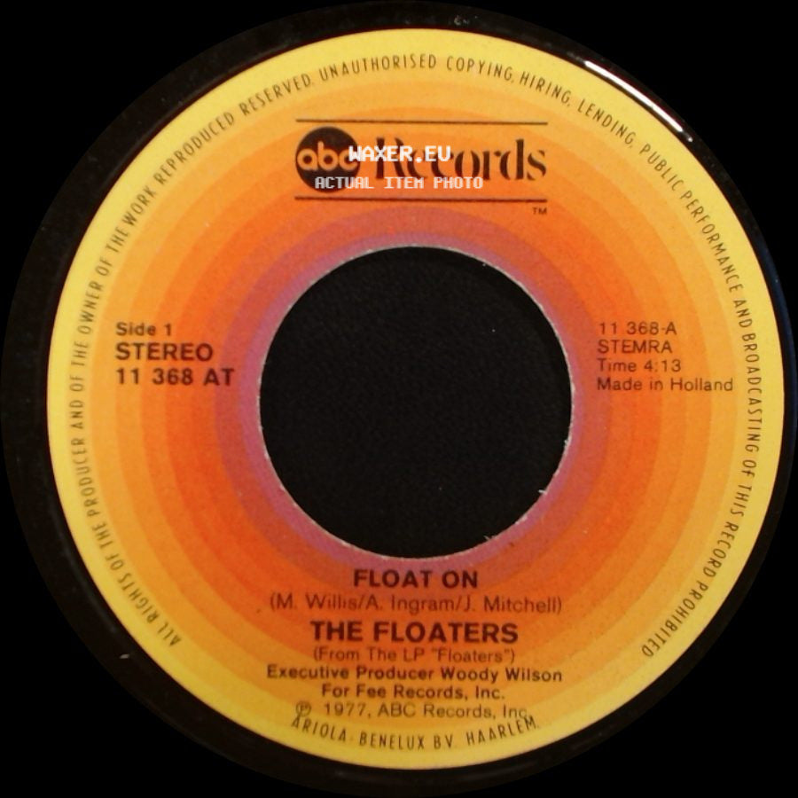 The Floaters - Float On / Everything Happens For A Reason side A