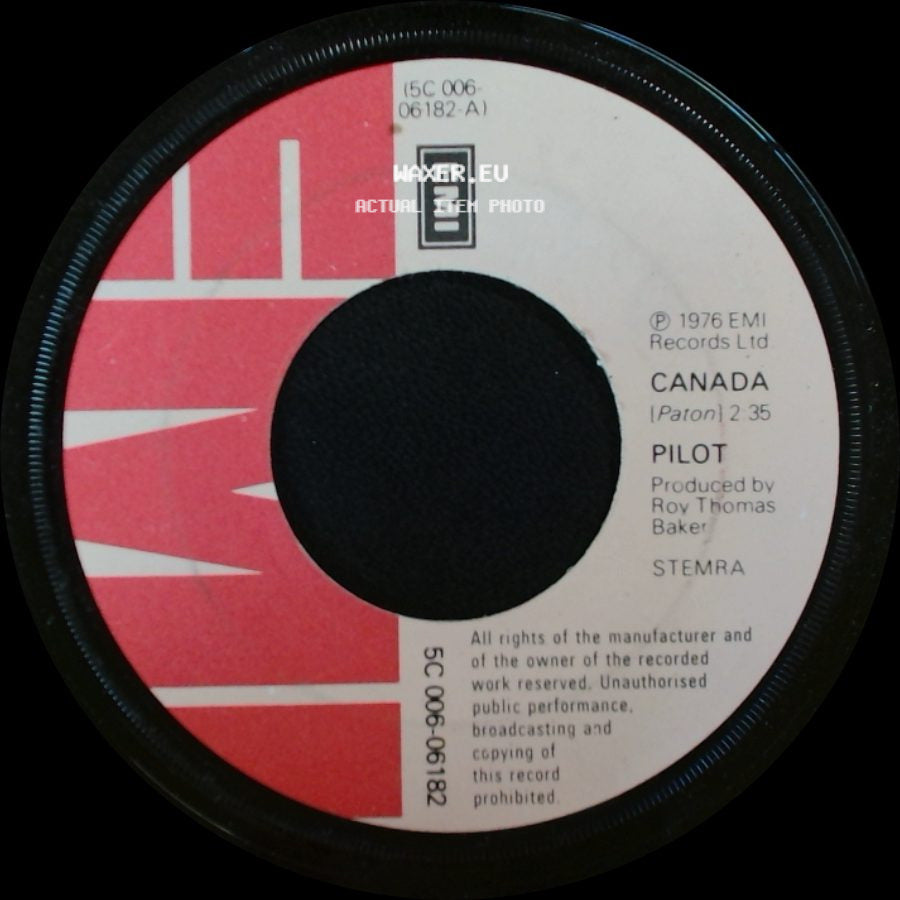 Pilot / Canada - The Mover / Pilot side B