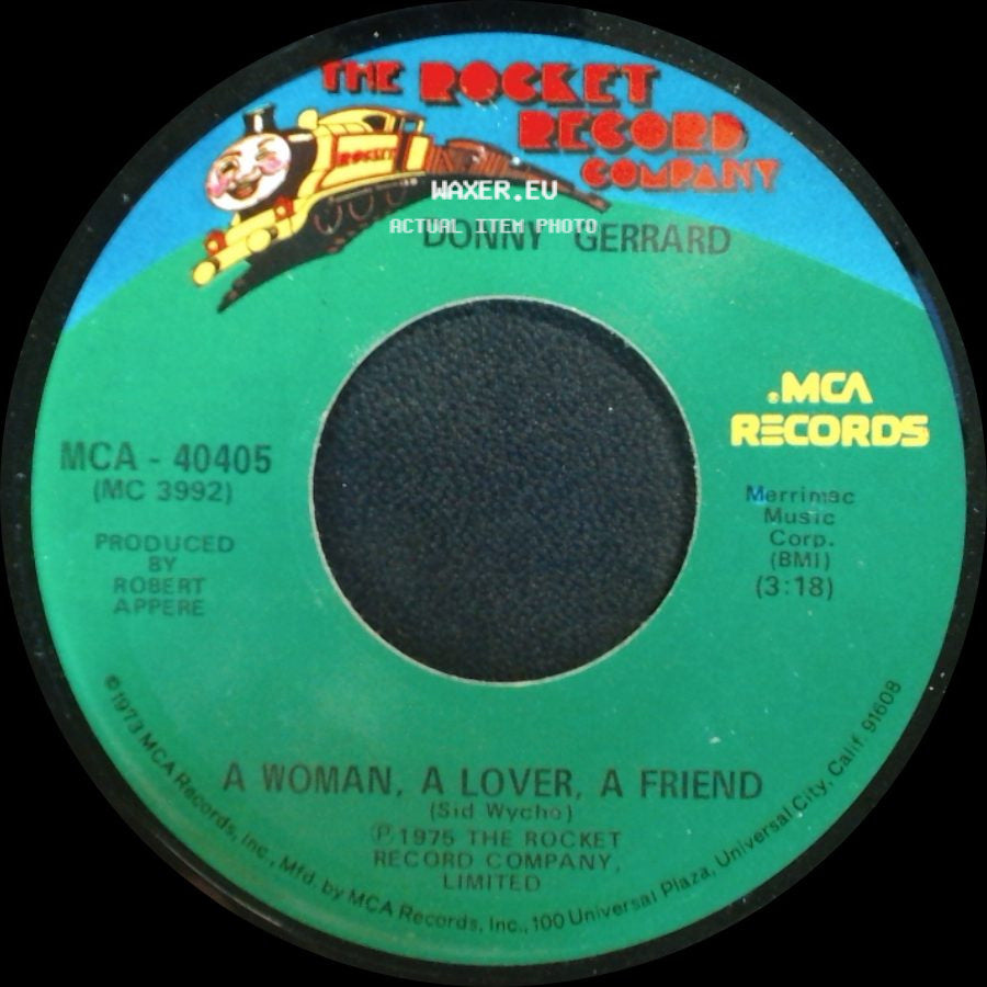 Donny Gerrard - (Baby) Don't Let It Mess Your Mind / A Woman, A Lover, A Friend side B