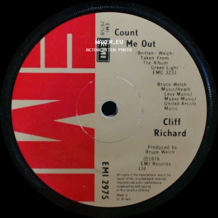 Cliff Richard - We Don't Talk Anymore / Count Me Out side B