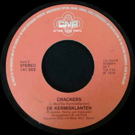 De Kermisklanten - Happening / Crackers side B