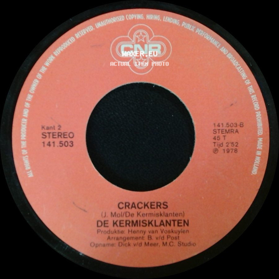 De Kermisklanten - Happening / Crackers side B