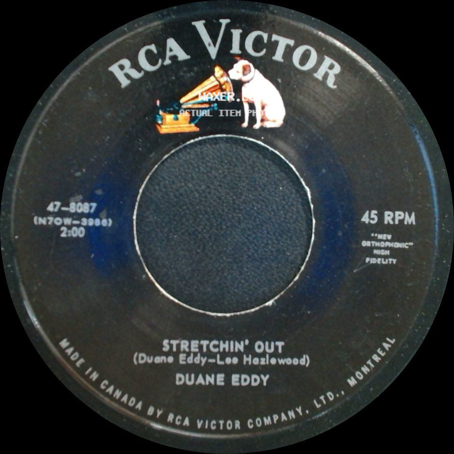 Duane Eddy And The Rebelettes / Duane Eddy - (Dance With The) Guitar Man / Stretchin' Out side B