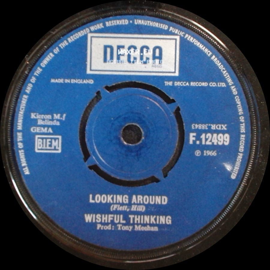 Unknown Artist - Looking Around / Wishful Thinking / Step By Step / Wishful Thinking side A