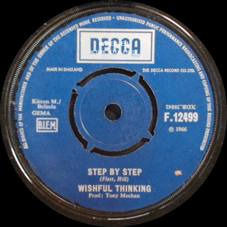 Unknown Artist - Looking Around / Wishful Thinking / Step By Step / Wishful Thinking side B