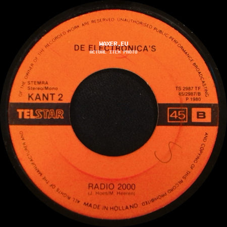 De Electronica's - Radio 2000 / De Vogeltjesdans side A