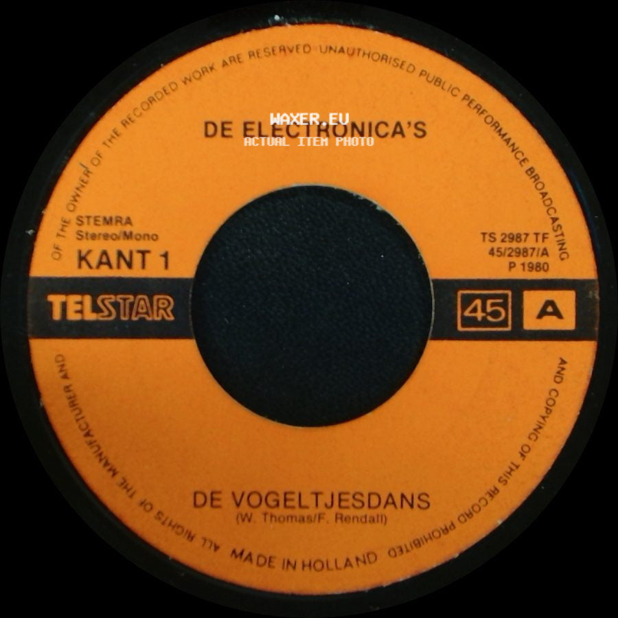 De Electronica's - Radio 2000 / De Vogeltjesdans side B