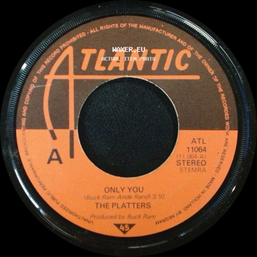 The Platters - Only You / My Prayer side A