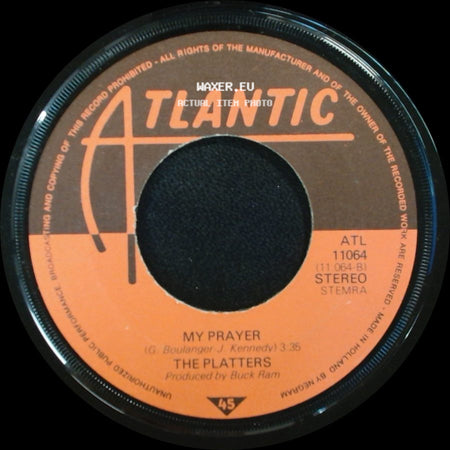 The Platters - Only You / My Prayer side B
