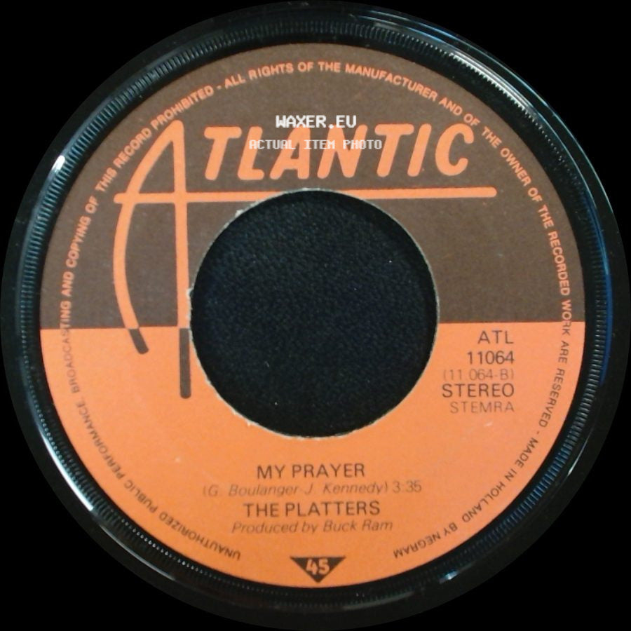 The Platters - Only You / My Prayer side B