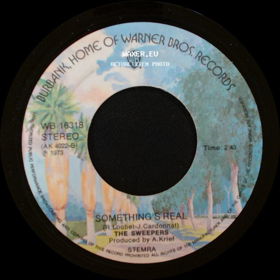 The Sweepers - Something's Real / Harlem Song side A