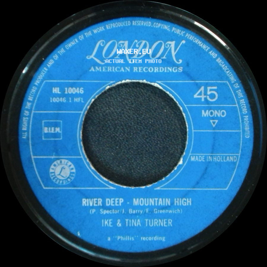 Ike & Tina Turner - River Deep - Mountain High / River Deep - Mountain High side A