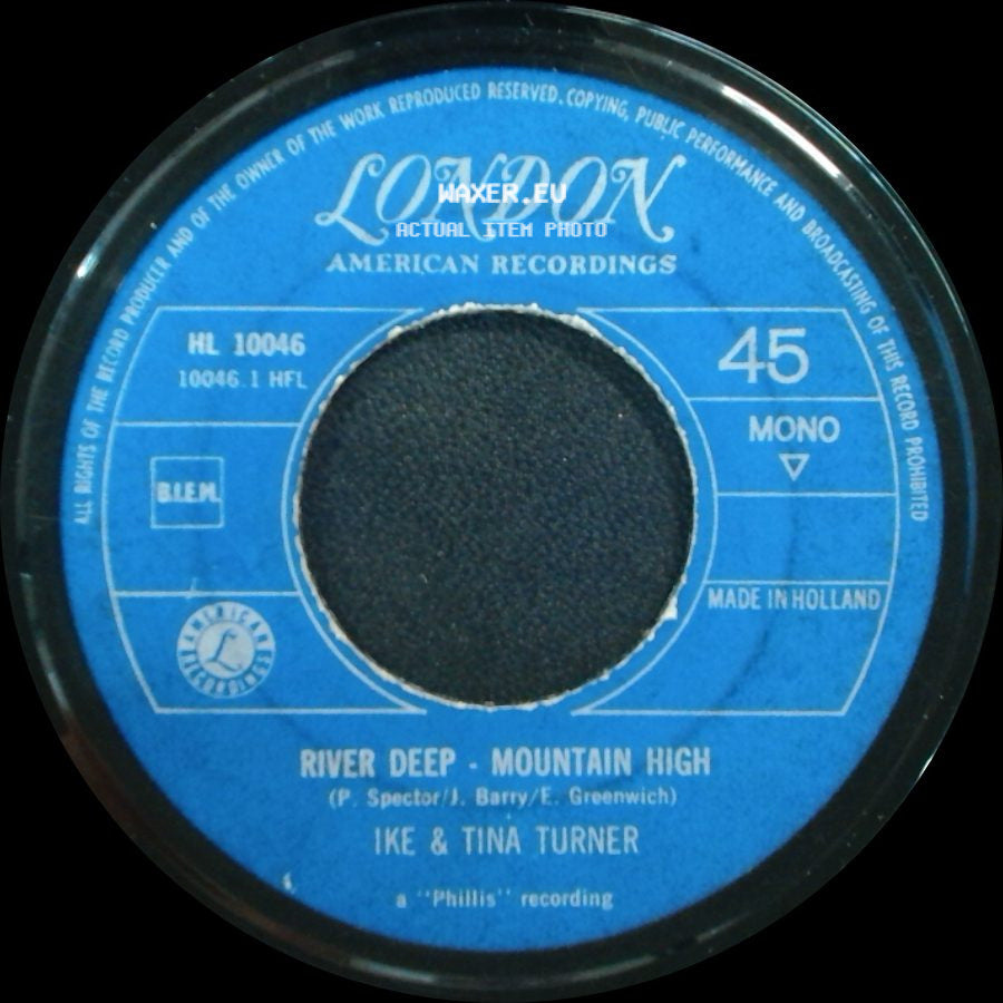Ike & Tina Turner - River Deep - Mountain High / River Deep - Mountain High side B