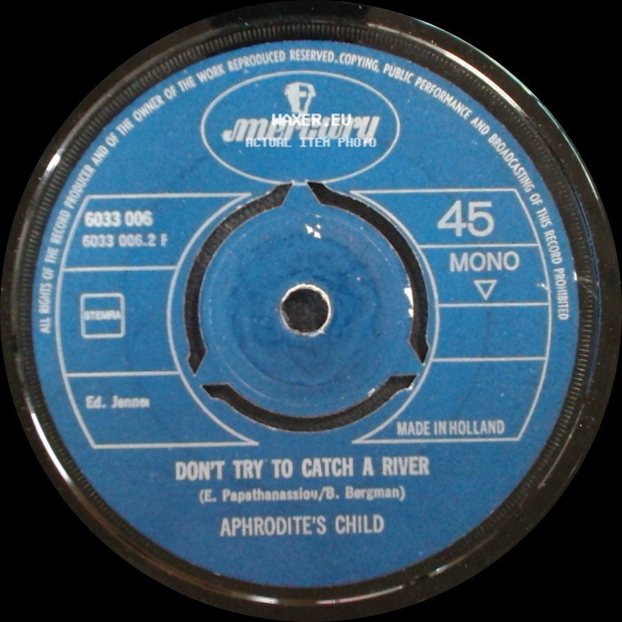 Aphrodite's Child - Such A Funny Night / Don't Try To Catch A River side B
