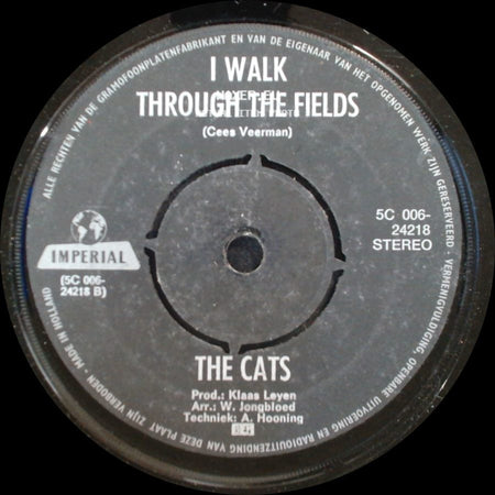 The Cats - Magical Mistery Morning / I Walk Through The Fields side B