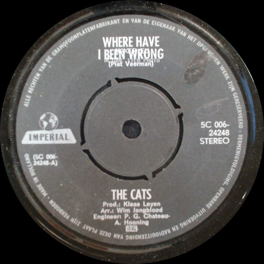 The Cats - Where Have I Been Wrong / The Greatest Thing side A