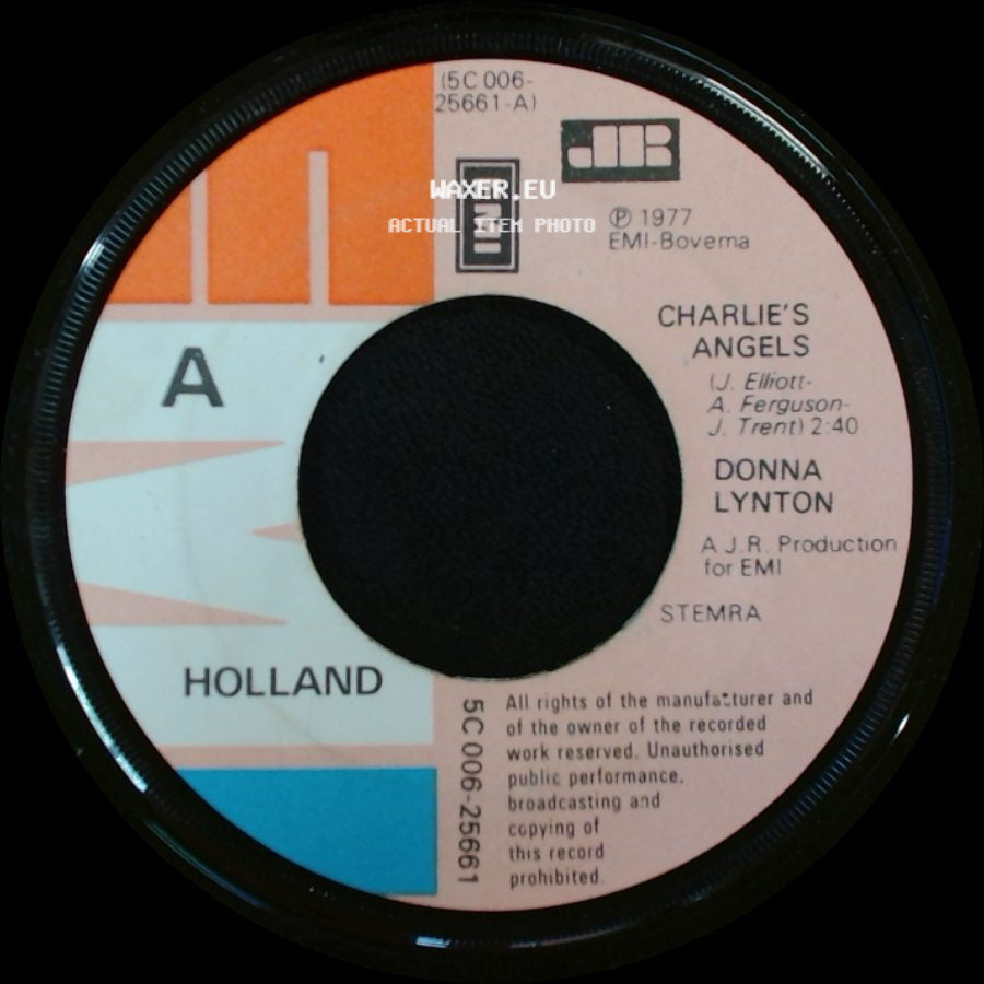 Donna Lynton - Charlie's Angels / Give Me One More Chance side A