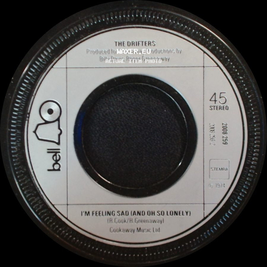 The Drifters - I'm Feeling Sad (And Oh So Lonely) / Kissin' In The Back Row Of The Movies side A