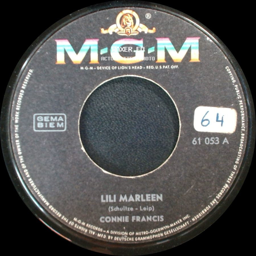 Connie Francis - Lili Marleen / Mond Von Mexico side A