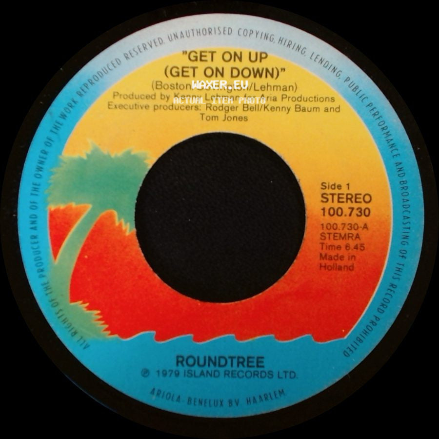 Roundtree - Get On Up (Get On Down) / Manhattan (Re-Mixed) side A