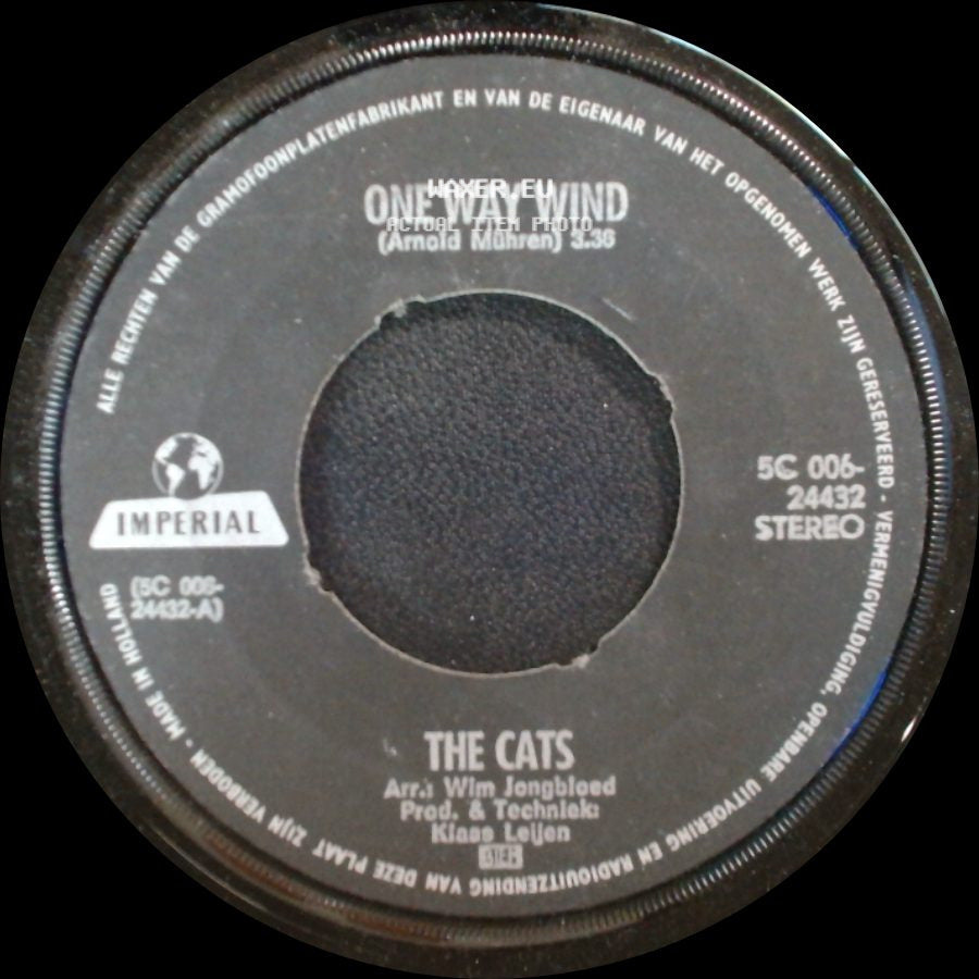 The Cats - One Way Wind / Country Woman side A