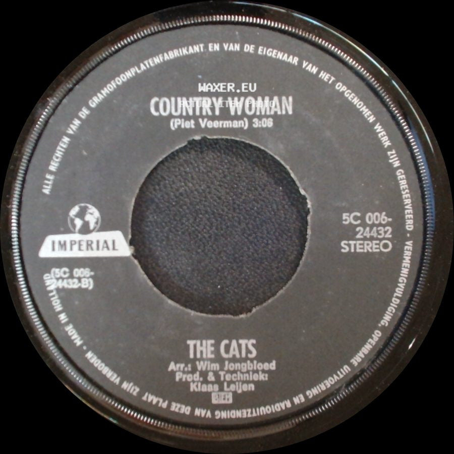 The Cats - One Way Wind / Country Woman side B