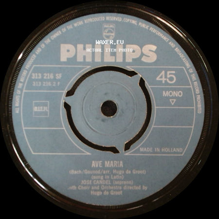 Jose Candel - Ave Maria / Nun's Chorus From "Casanova" side A