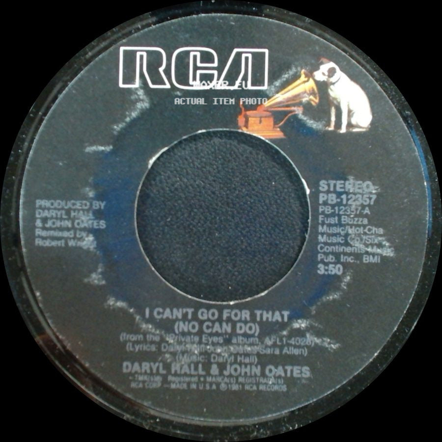 Daryl Hall & John Oates - Unguarded Minute / I Can't Go For That (No Can Do) side B