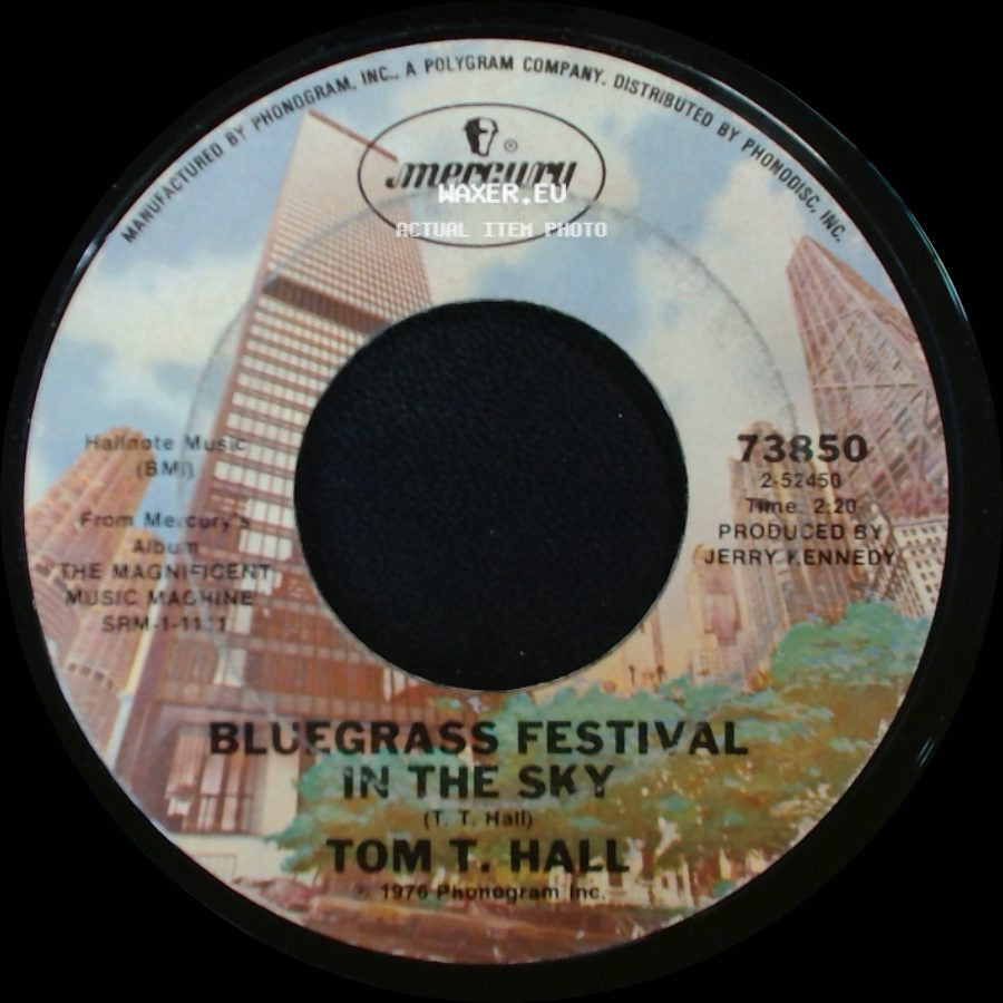 Tom T. Hall - Bluegrass Festival In The Sky / Fox On The Run side A