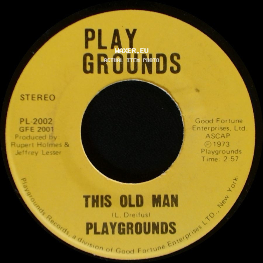 Playgrounds - Always Friends / This Old Man side B
