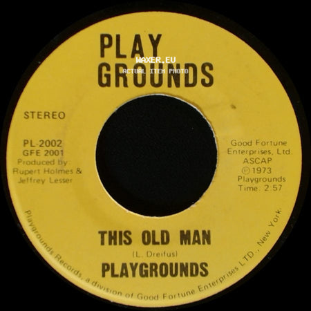 Playgrounds - Always Friends / This Old Man side B