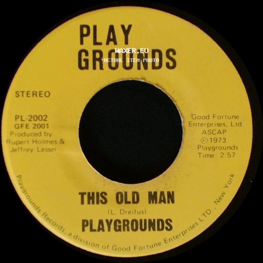 Playgrounds - Always Friends / This Old Man side B