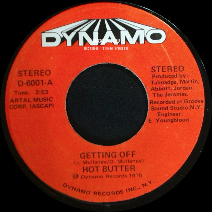 Hot Butter - Getting Off / Getting On side A